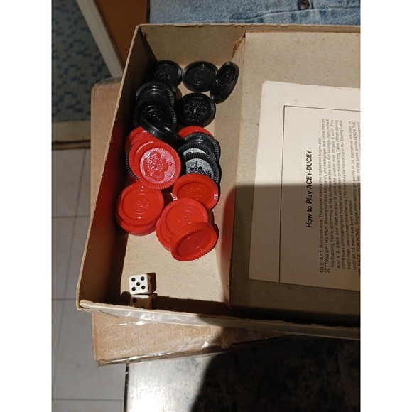 Vintage Empire 1970's Backgammon Board Game #1690- Complete! - Picture 7 of 16